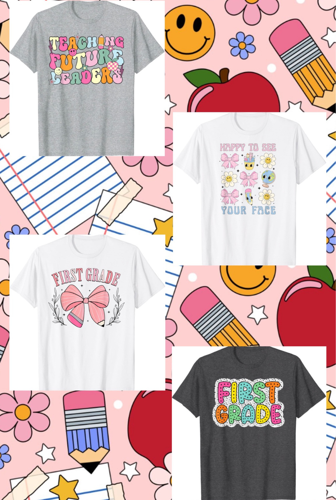 The Cutest Back To School Shirts!! ✏️💗✨

#LTKWorkwear #LTKFindsUnder50 #LTKStyleTip