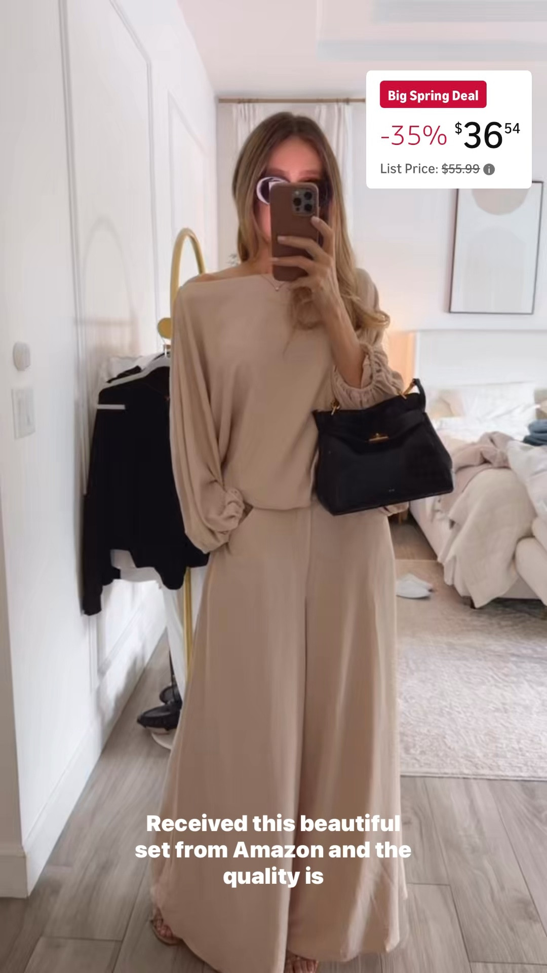 Amazon elegant set that I’m in love with and is part of the Amazon Bing Spring Sale! 
The fitting is gorgeous, supper chic, and flowing. Fits true to size and I’m wearing size small

#ad @amazon #founditonamazon



#LTKU #LTKootd #LTKSeasonal