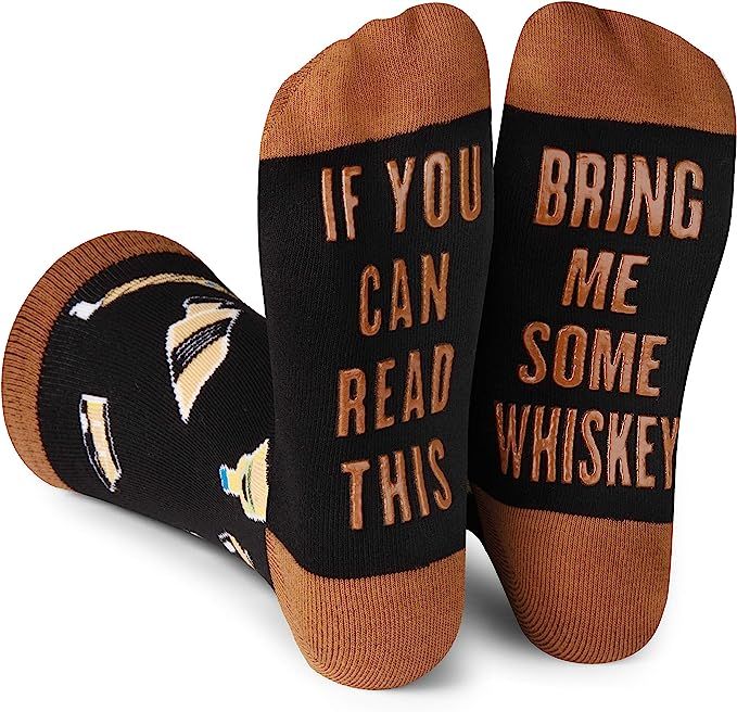 Lavley If You Can Read This - Funny Socks Novelty Gift For Men, Women and Teens | Amazon (US)