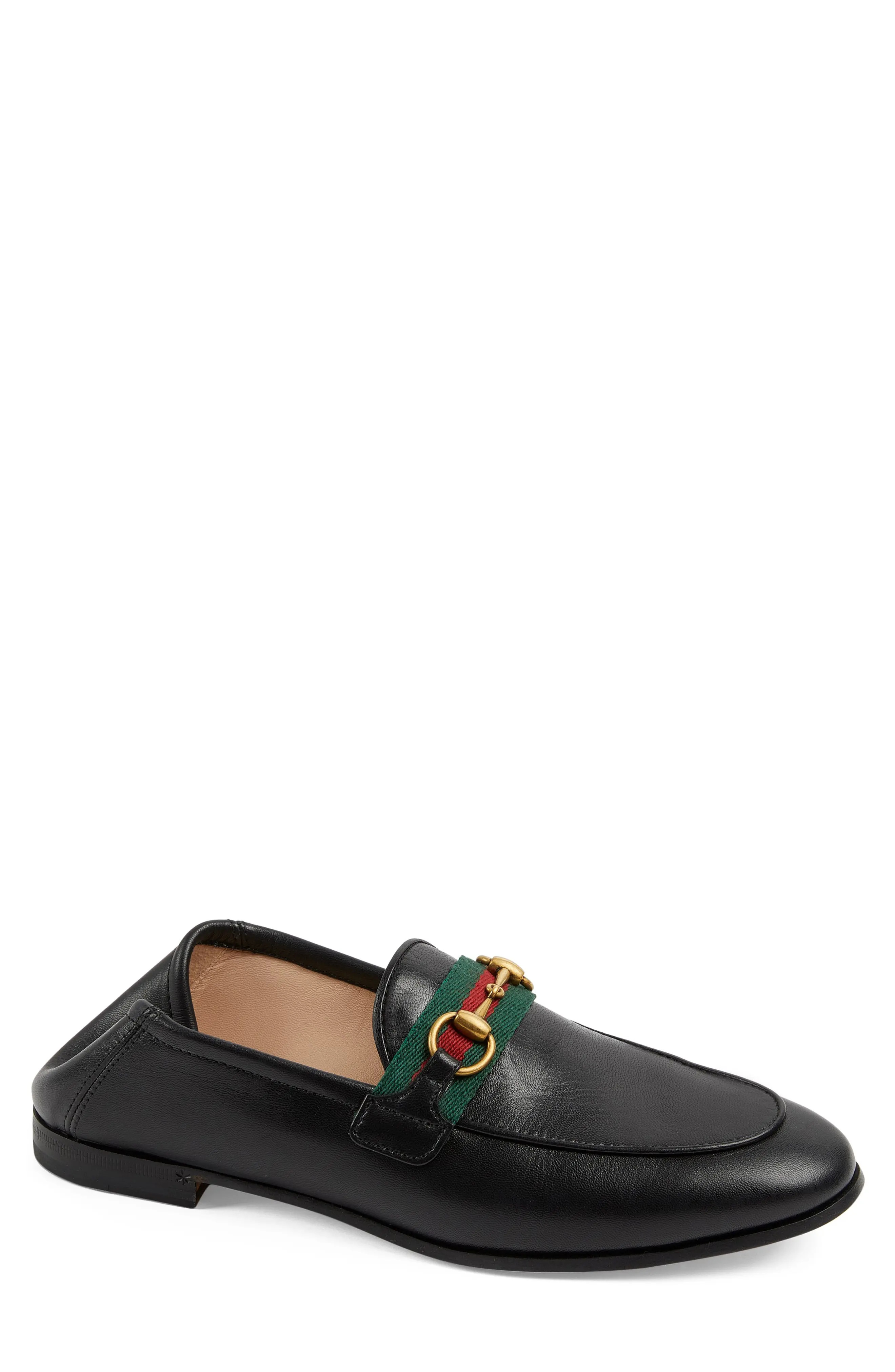 Women's Gucci Brixton Horsebit & Web Convertible Loafer | Nordstrom