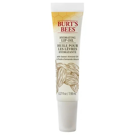 Burt's Bees Hydrating Lip Oil With Sweet Almond Oil, 0.27 oz | Walmart (US)