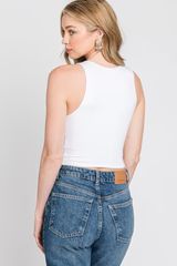 Next Day Tank in Off White | UOI Boutique
