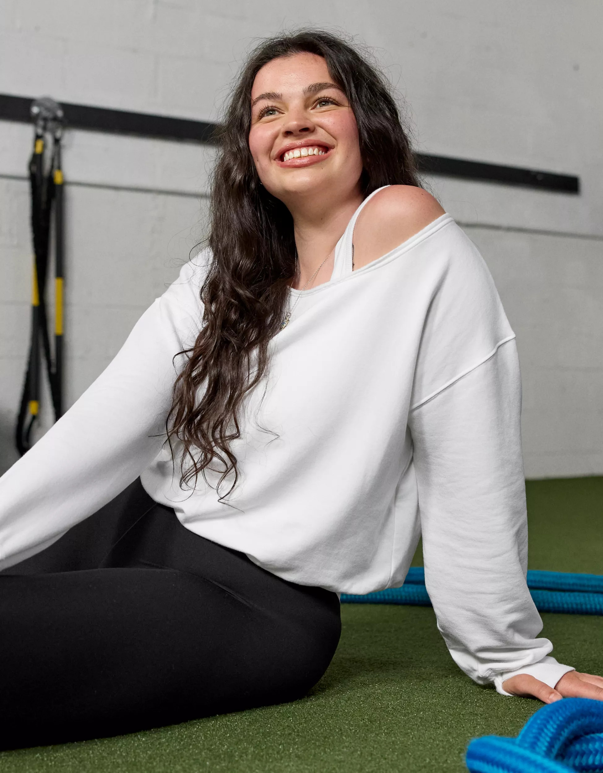 OFFLINE By Aerie OTT Layered Sweatshirt | American Eagle Outfitters (US & CA)