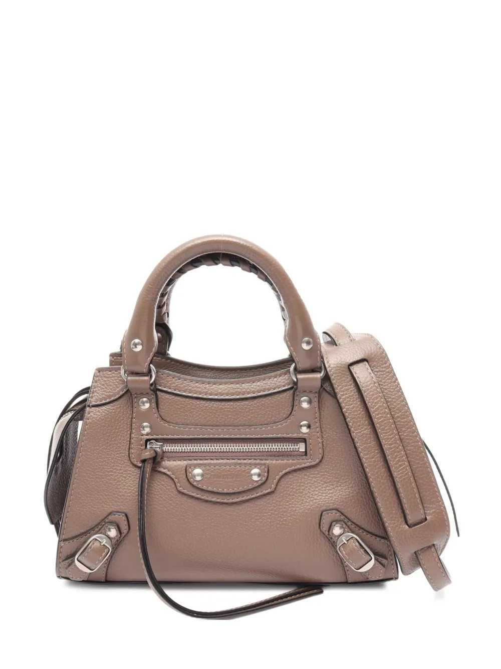 Balenciaga Pre-Owned 2010s mini Neo Classic City handbag - Brown | Farfetch Global