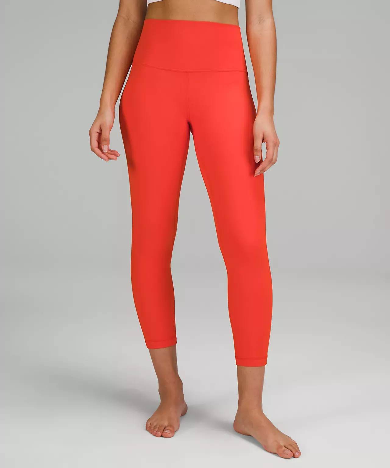 Fit for the day 🧡 Solar orange align tank high neck, mango dream scuba,  solar orange ebb, and align leggings : r/lululemon