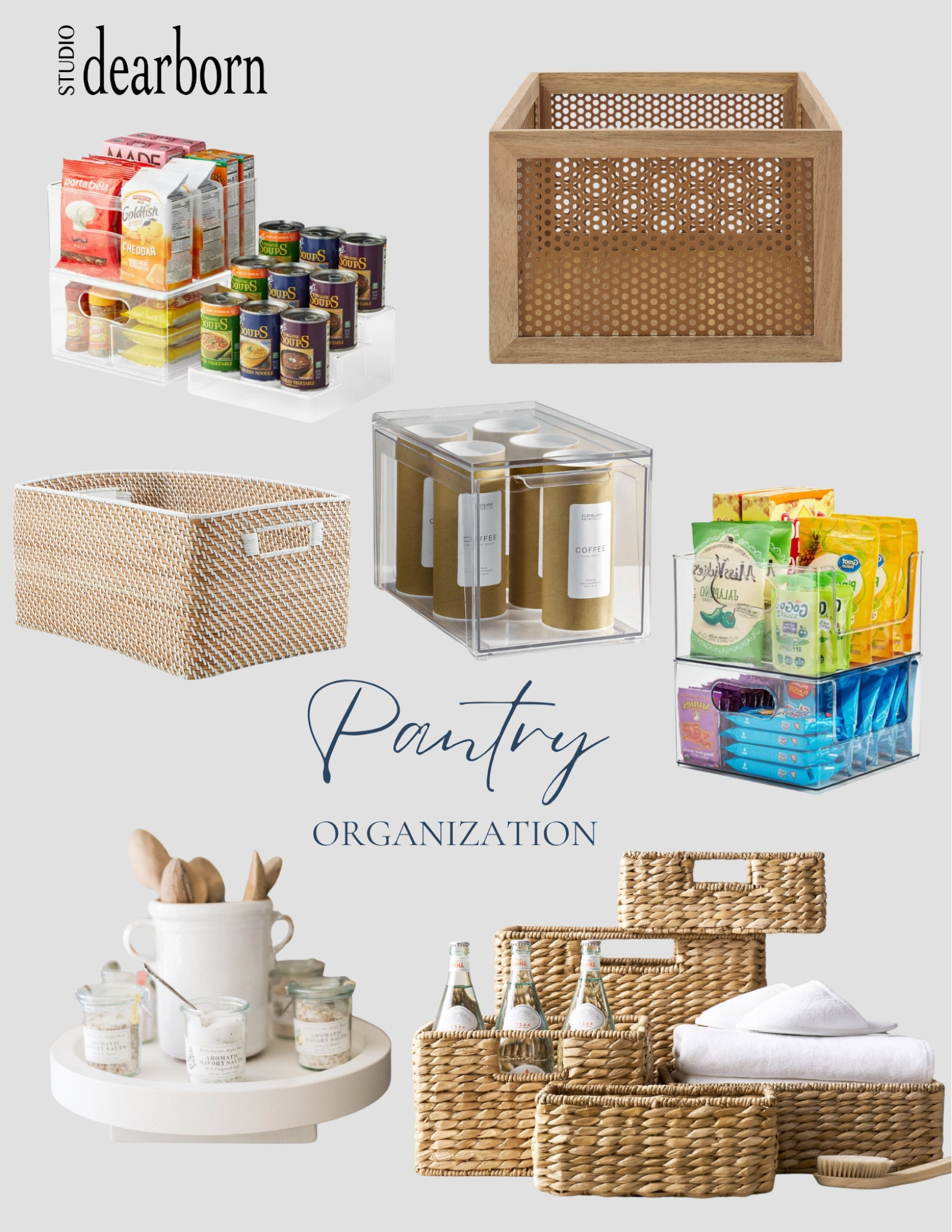 Studio Dearborn is known for storage solutions. So we’re bringing you some of our favorite pantry organization staples. 

#LTKhome