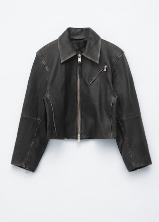 Leather Biker Jacket - Black - Jackets - & Other Stories NL | & Other Stories EU