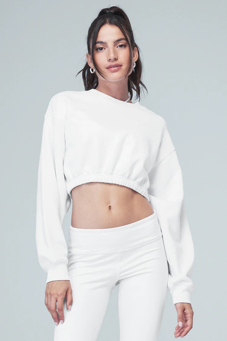 Devotion Crew Neck Pullover | Alo Yoga (US)