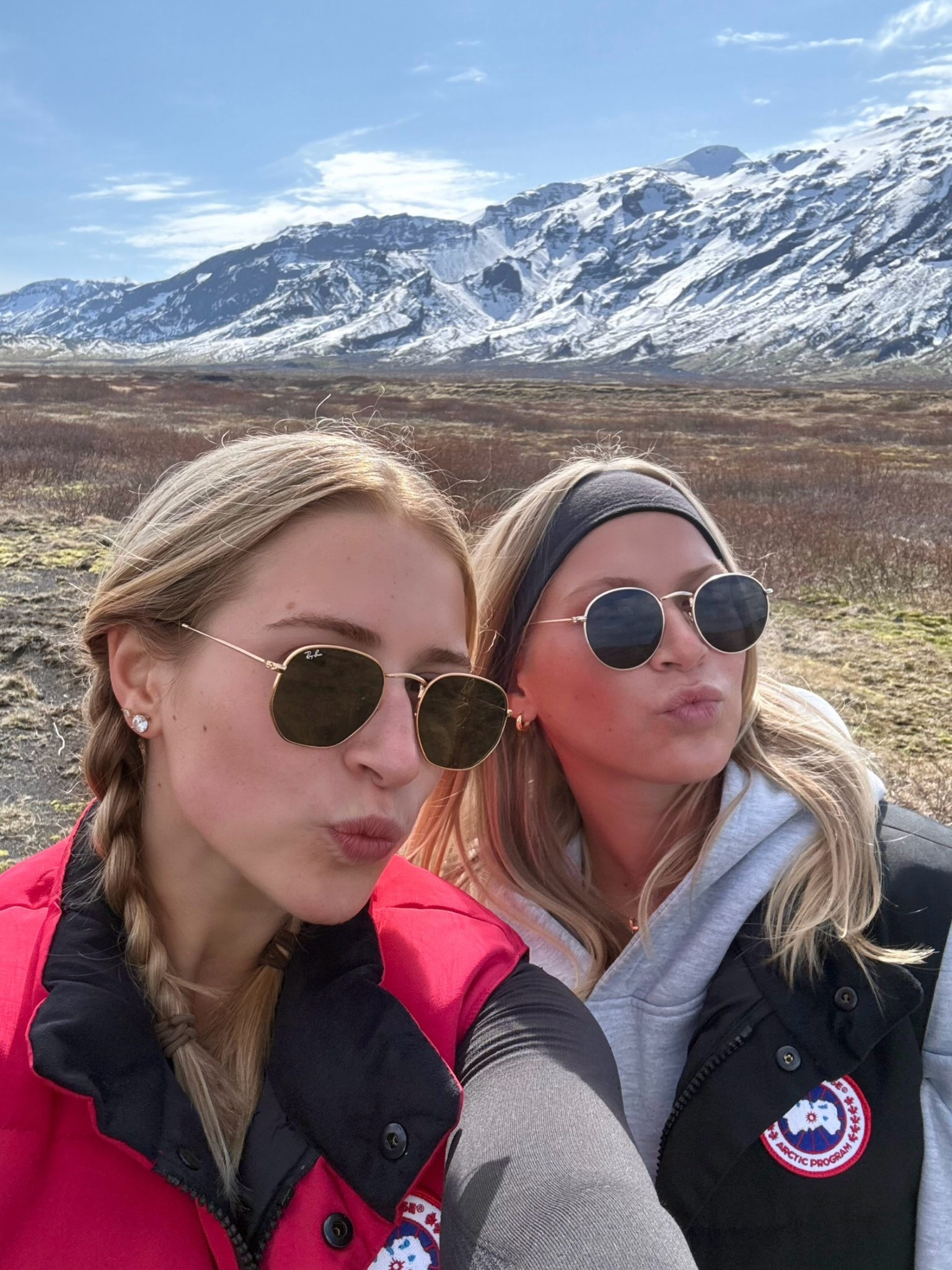 Iceland Day 3 !

Sisters
Selfie
Girls pic
Grey hoodie
Grey sweatshirt
Cold weather outfit
Winter outfit
Winter style
Winter look
Iceland outfit
Iceland travel guide
Cold vacation
Cold weather
Canada goose vest
Red vest
Winter vest
Puffer vest
Lululemon long sleeve
White long sleeve
Black vest
Black puffer vest
Red puffers vest
Workout top
Long sleeve workout top
Hike outfit

#LTKStyleTip #LTKTravel