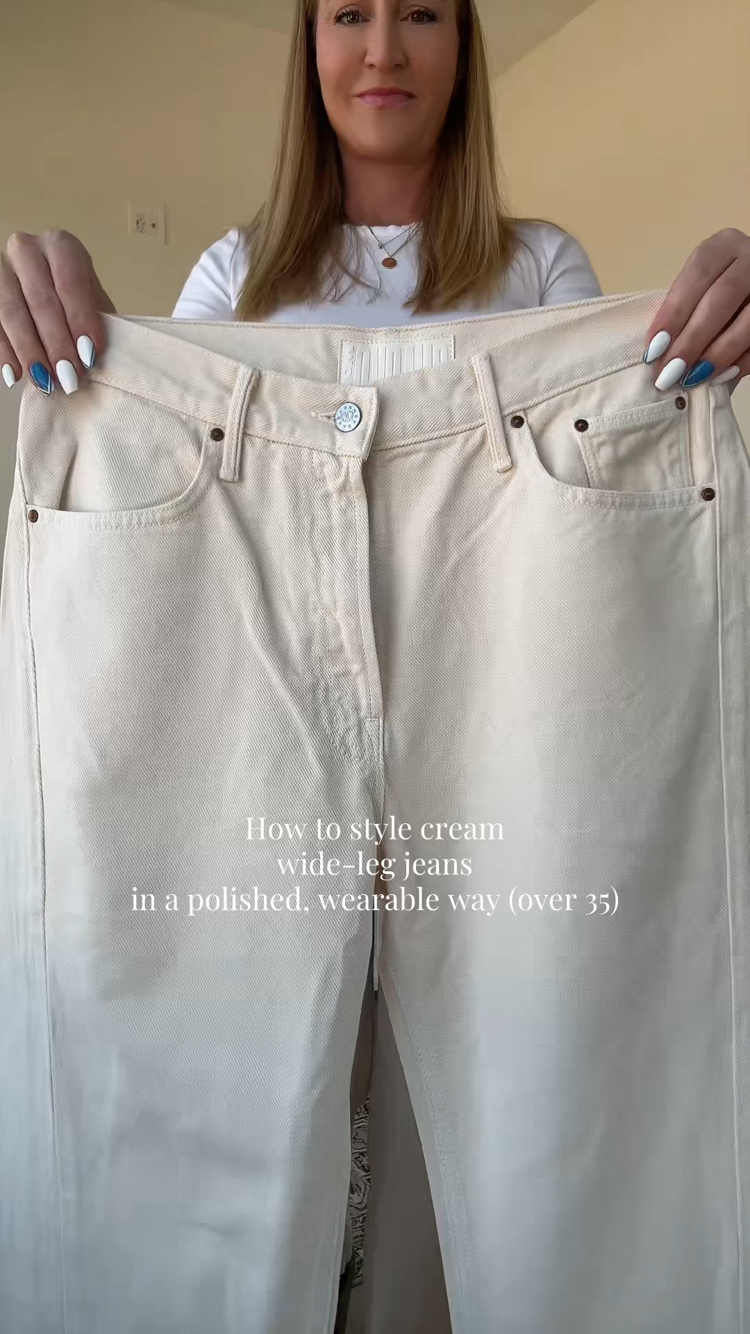 Wide-leg cream jeans styled 3 ways for a polished, elevated look.
If your outfits feel shapeless, it’s usually a structure issue—not the clothes. These pieces create balance, length, and a more refined silhouette.
Shop jeans, loafers, heels, and layering pieces below →

#LTKmomlife #LTKOver40 #LTKgrwm