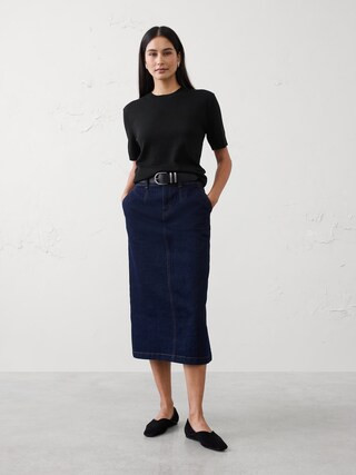 Forever Short-Sleeve Sweater | Banana Republic Factory