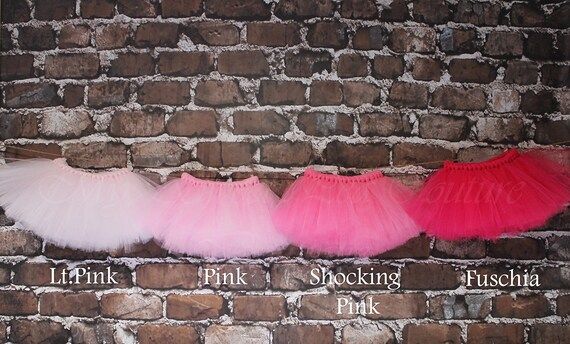 Shades of Pink Tutu Tutu Princess Tutu Baby Tutu Newborn | Etsy | Etsy (US)