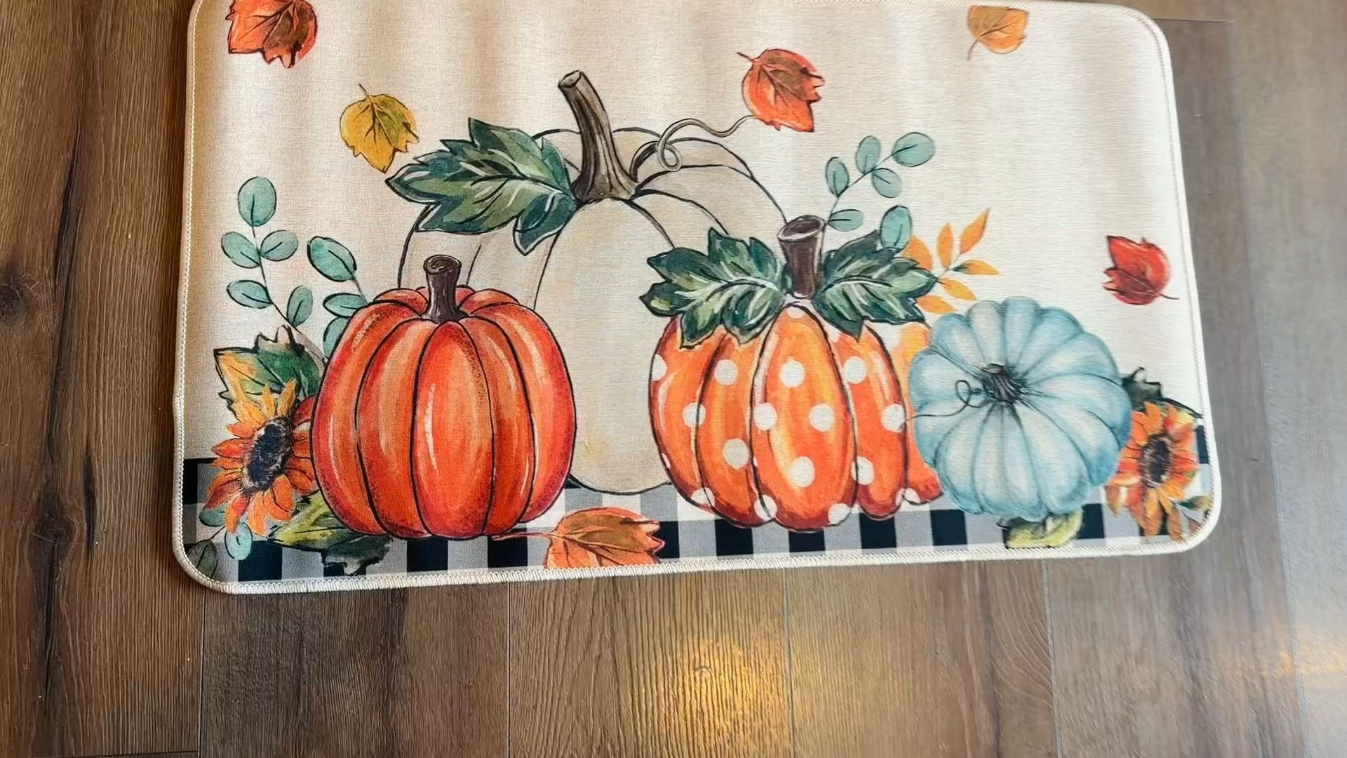 This fall kitchen rug set adds such a cute seasonal touch to the kitchen. I love the pumpkin design, fall colors, and the two-piece set because you can use one by the sink and one by the stove for an easy fall decor update.

As an Amazon Associate, I earn from qualifying purchases.

#LTKSeasonal #LTKHome