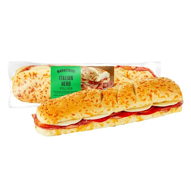 Marketside Italian Hero Sub Sandwich, Full, 14 oz, 1 Count (Fresh) | Walmart (US)