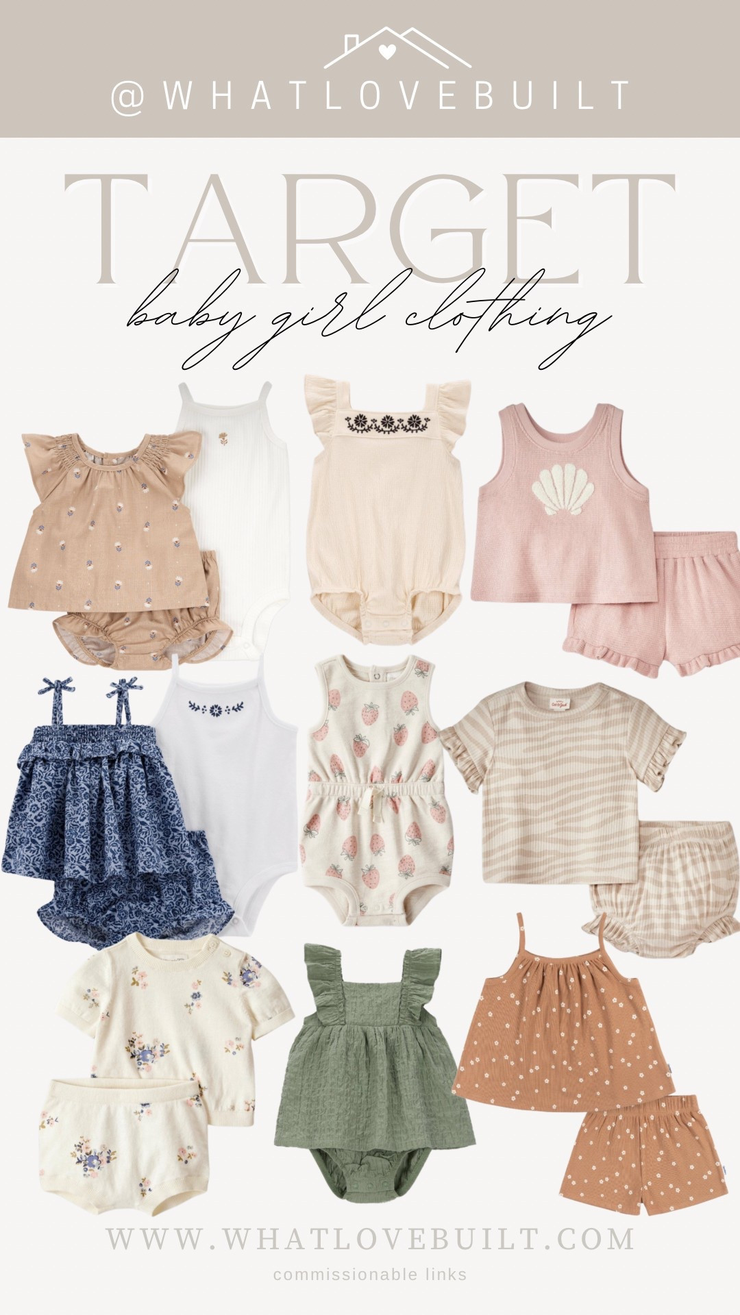 Target Baby Girls Clothing Favorites

#baby #babygirl #babyclothing #target #targetbaby 

#LTKBaby #LTKKids #LTKFamily