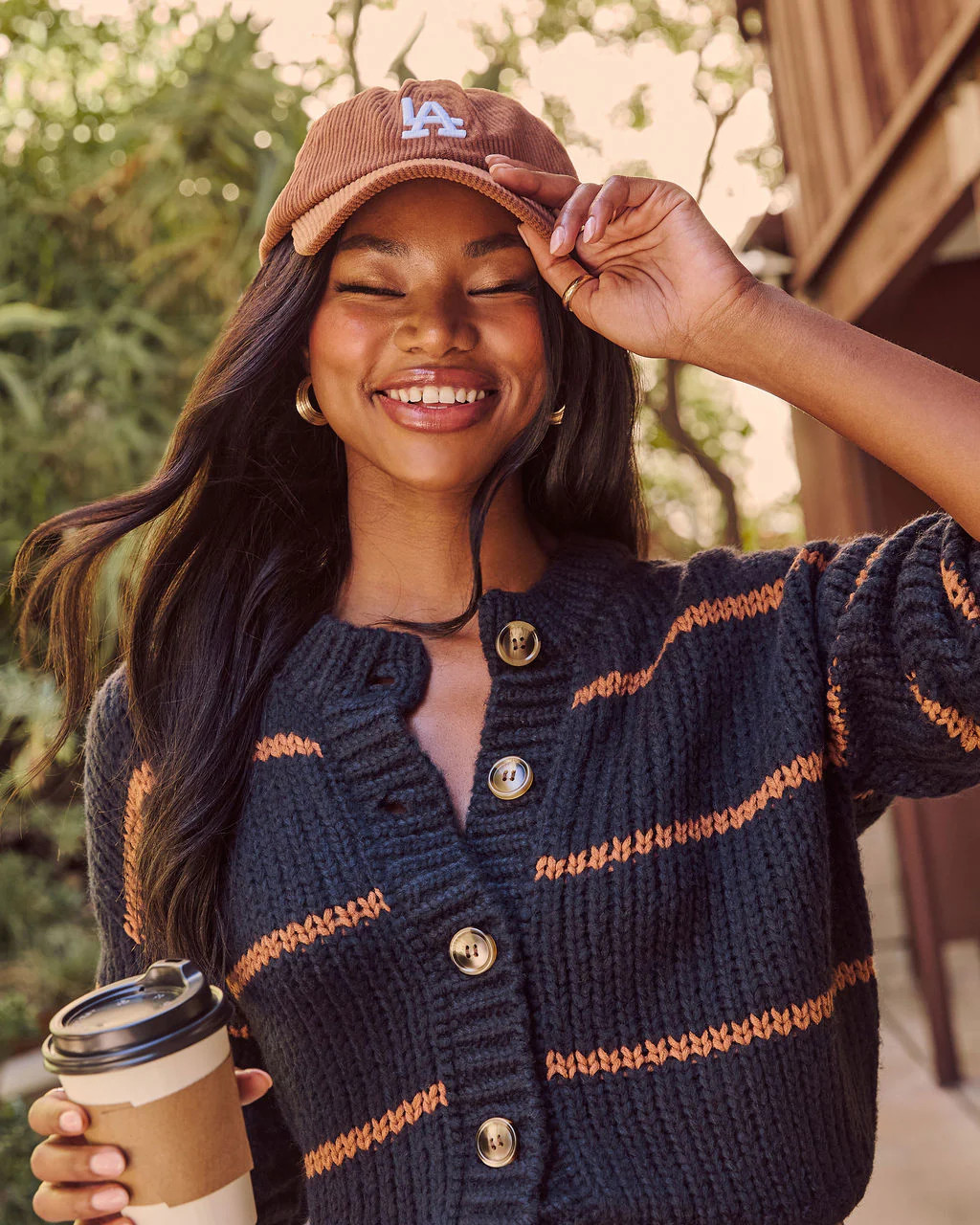 LA Babe Corduroy Baseball Cap | VICI