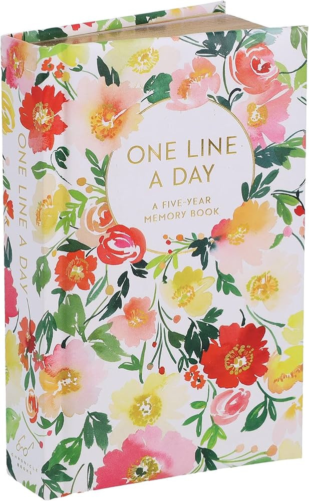 Floral One Line a Day: A Five-Year Memory Book | Amazon (US)