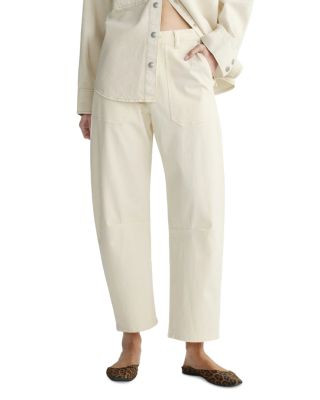 DL1961 Billie High Rise Barrel Jeans in Crema | Bloomingdale's Women | Bloomingdale's (US)