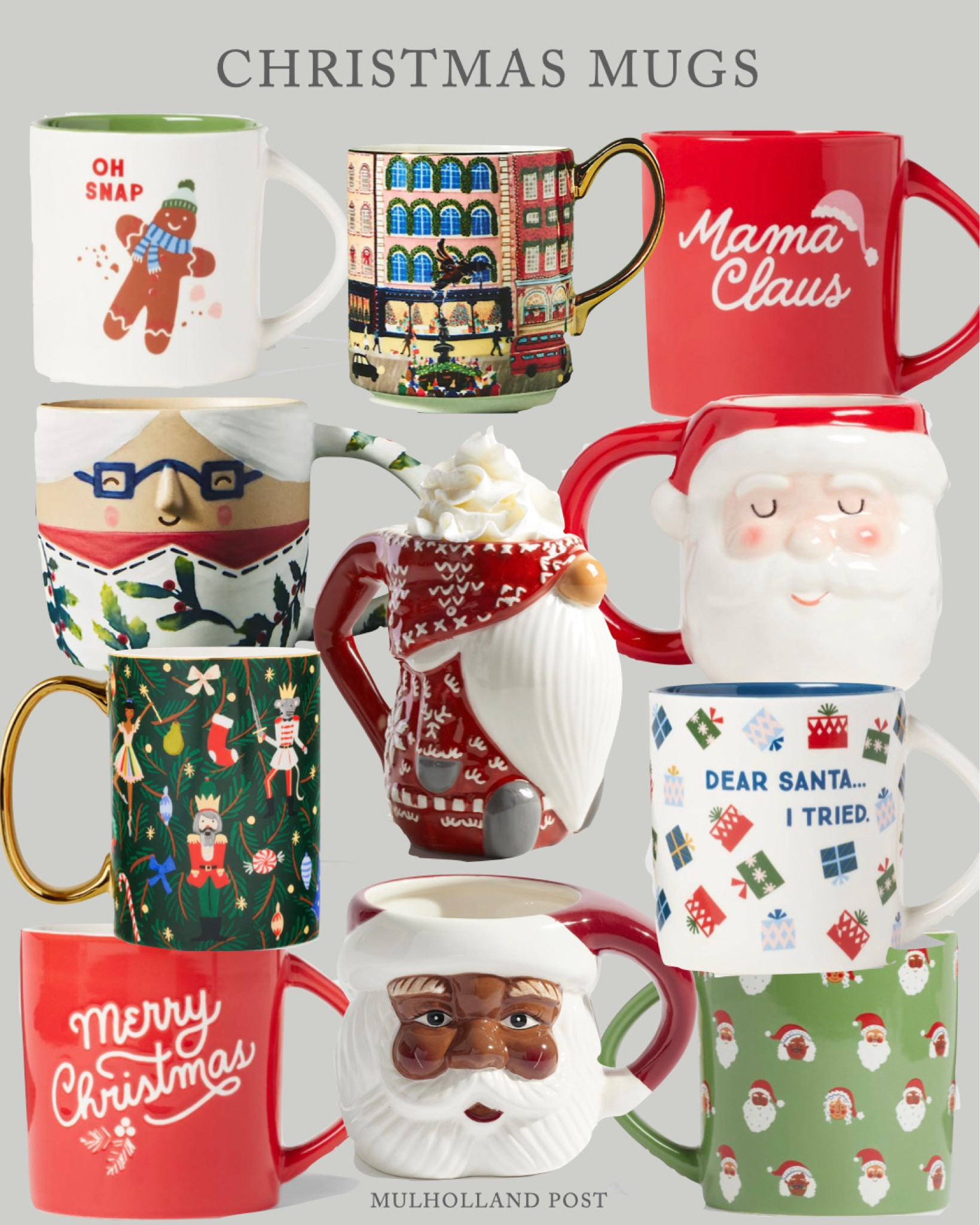 Christmas mugs, holiday mugs, Christmas decor, holiday decor, Target find

#LTKSeasonal #LTKHoliday #LTKhome