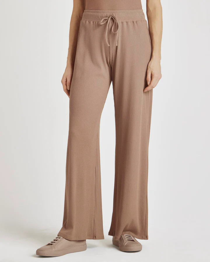 Modal Rib LYR Wide Leg Pant | Splendid