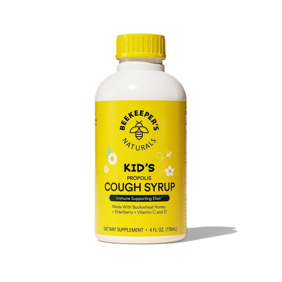 Beekeepers Naturals Kids' Daytime Propolis Cough Syrup - 4 fl oz | Target