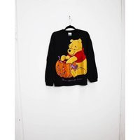Halloween Sweatshirt Vintage Winnie The Pooh Sweatshirt Halloween Graphic Jumper Winnie The Pooh Gra | Etsy (US)