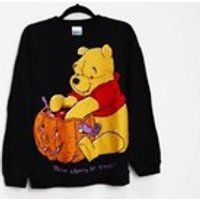 Halloween Sweatshirt Vintage Winnie The Pooh Sweatshirt Halloween Graphic Jumper Winnie The Pooh Gra | Etsy (US)