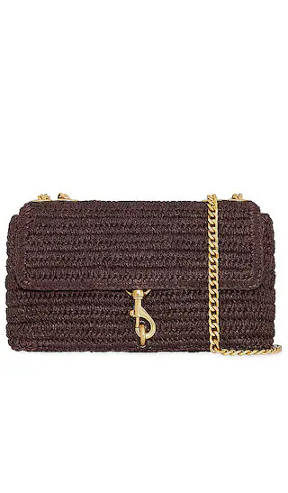 Rebecca Minkoff Edie Medium Crossbody Bag in Brown. | Revolve Clothing (Global)