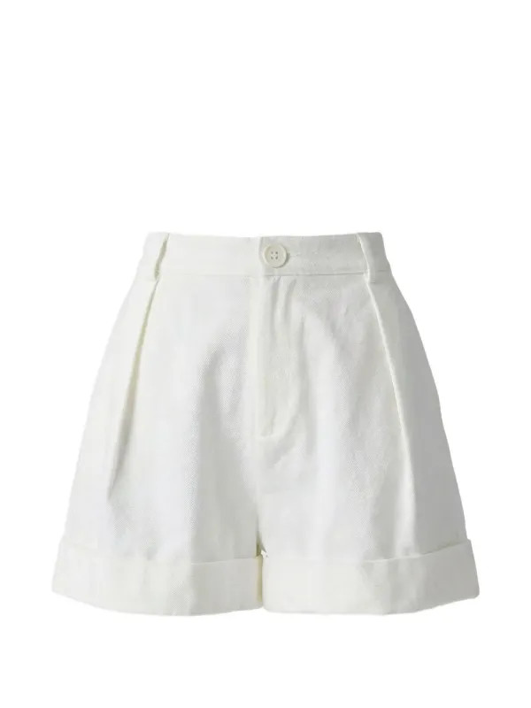 Nara pleated cuffed shorts | Farfetch Global