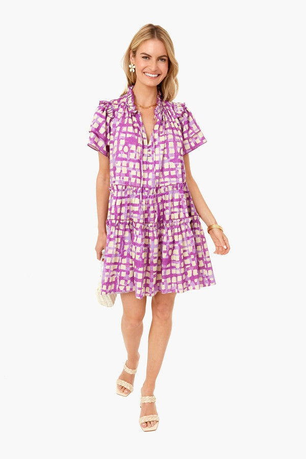 Lavender Cobblestone Merritt Dress | Tuckernuck (US)