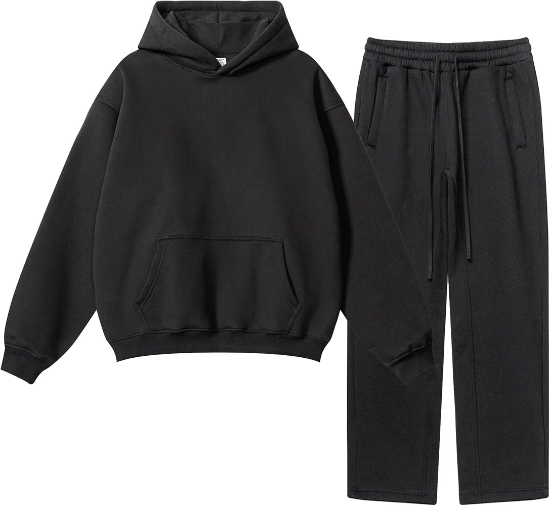 Womens 2 Piece Outfits Lounge Hoodie Sweatsuit Sets Oversized Sweatshirt Baggy Fall Fashion Hoodi... | Amazon (US)