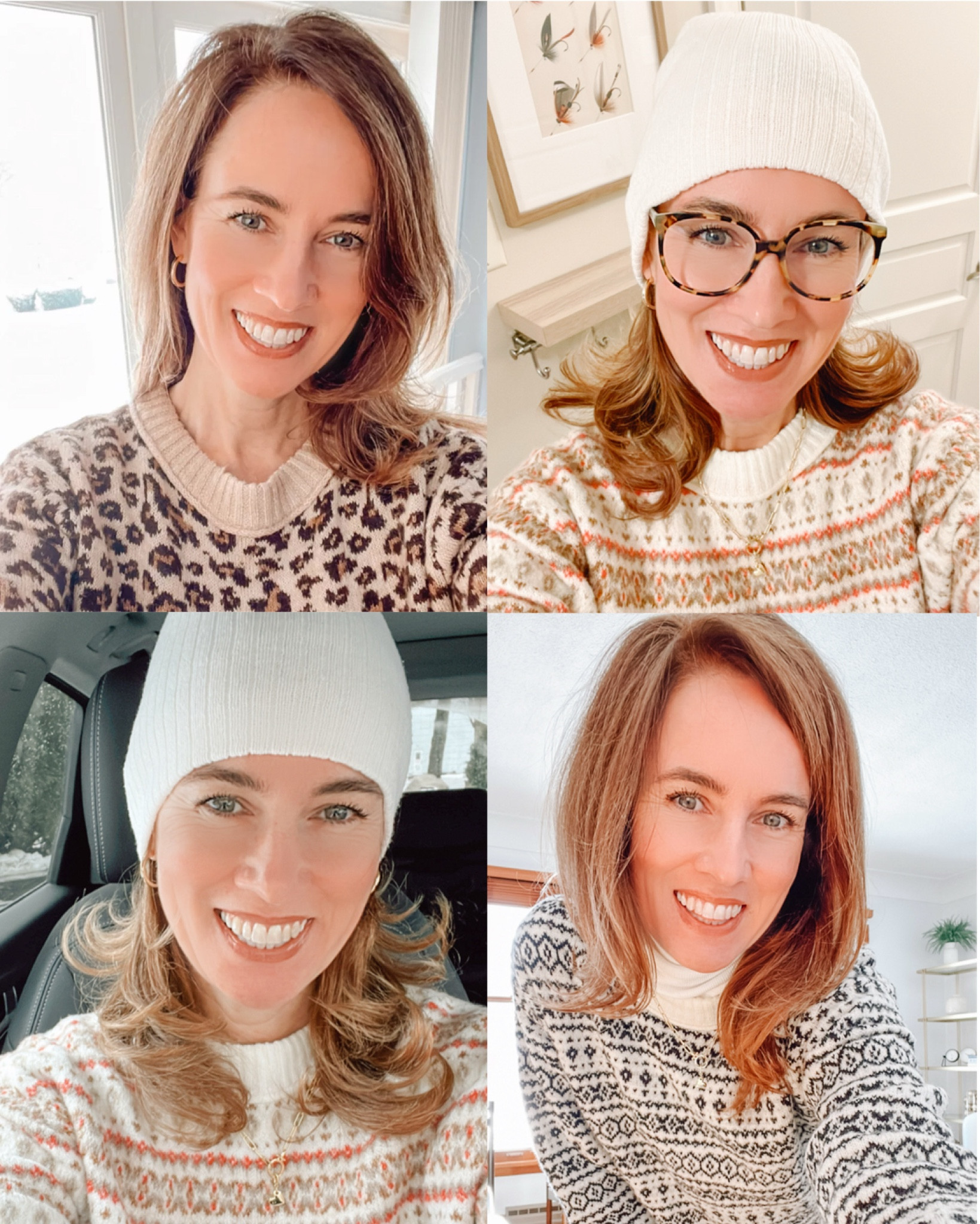 Winter sweaters under $15 - this cozy leopard, fairisle, striped, and solid crewneck sweater from American Eagle. #over40style #wintersweaters #crewnecksweaters #cozysweaters #layeringpieces

#LTKSaleAlert #LTKFindsUnder50 #LTKOver40