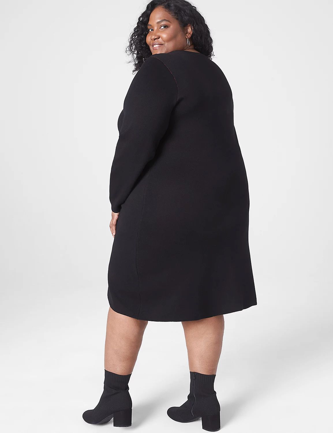 Heart Graphic Sweater Dress | LaneBryant | Lane Bryant (US)