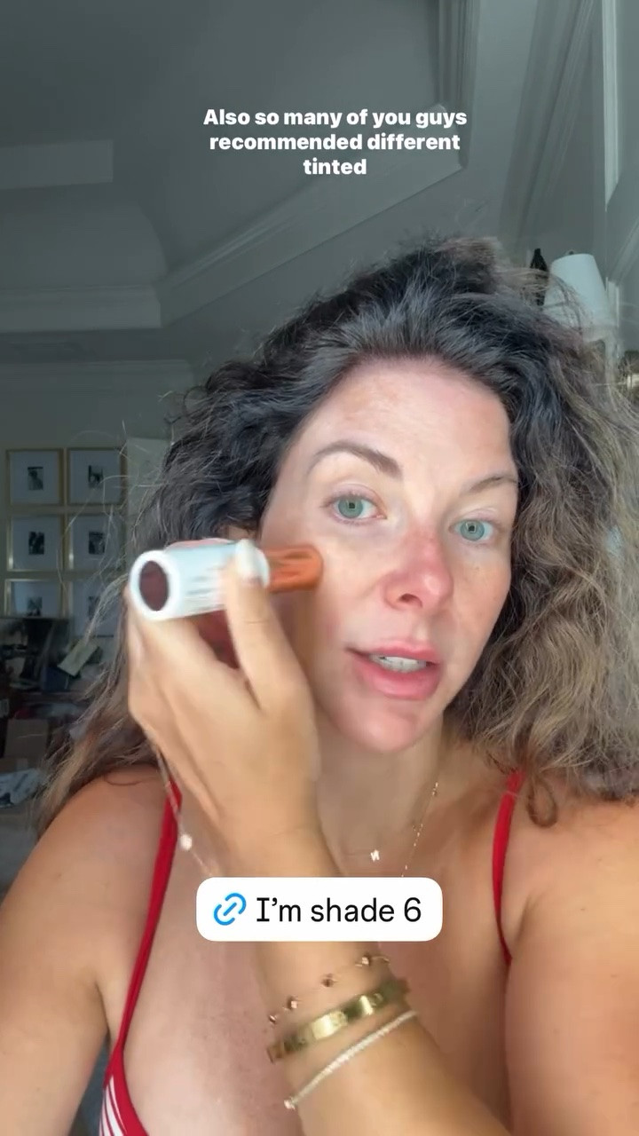 shade 6 in this foundation stick

#LTKgrwm