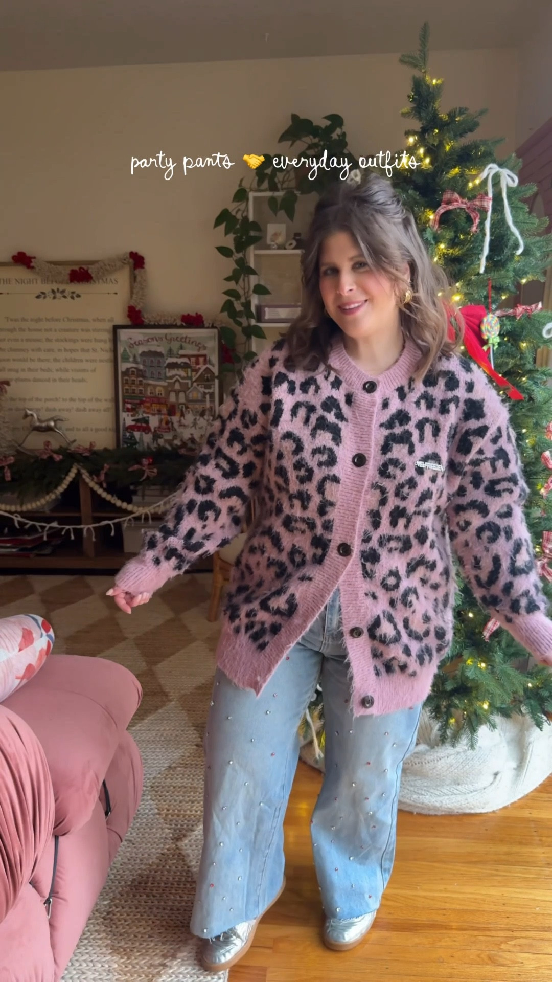 We love a party pant 🎉 

These baggy rhinestone jeans are so good! Wear them to parties or wear them every day! I will be wearing them all the time 💕✨



#LTKgrwm #LTKootd #LTKPetite