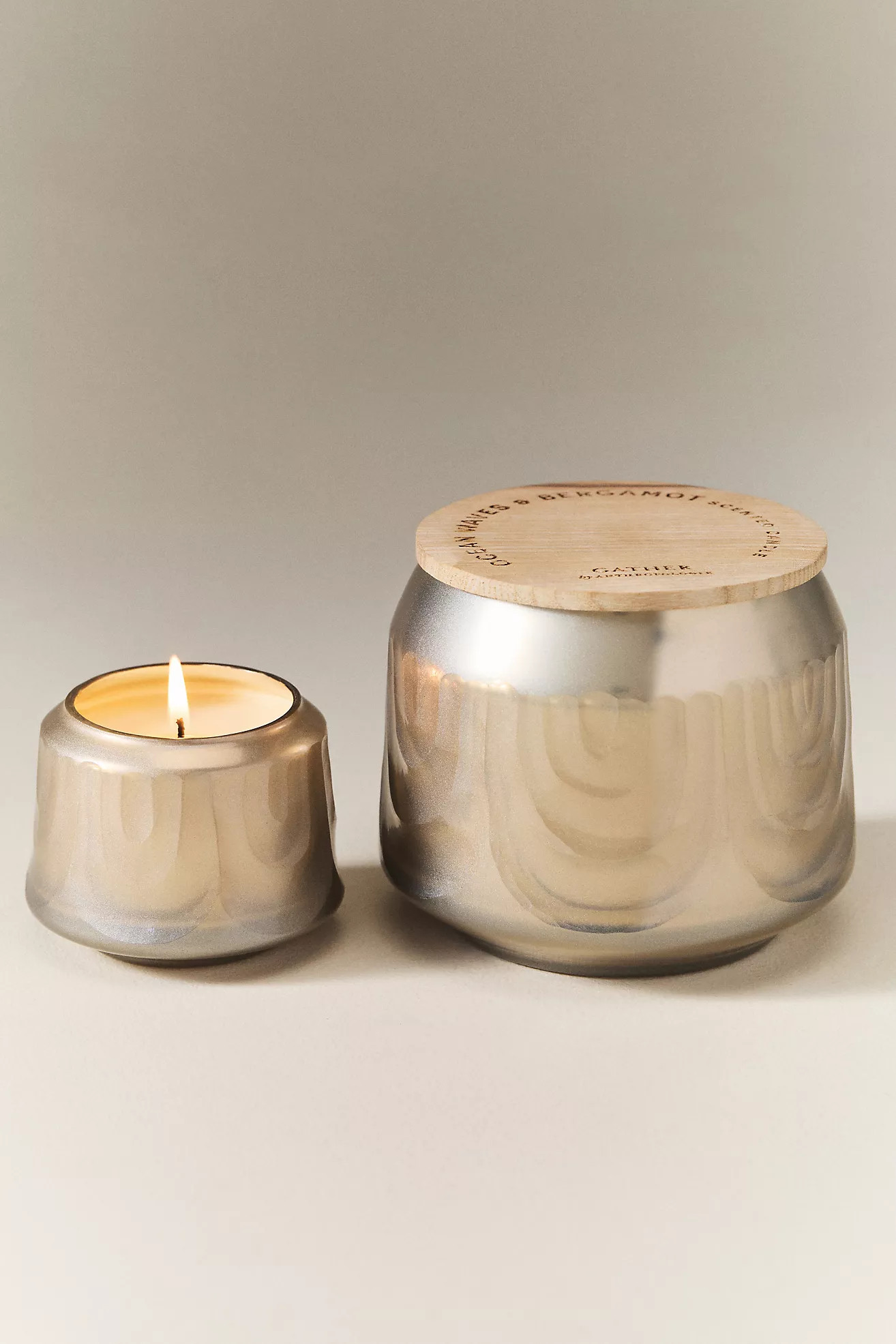 The Gather Candle by Anthropologie: Fresh Ocean Waves & Bergamot | Anthropologie (US)