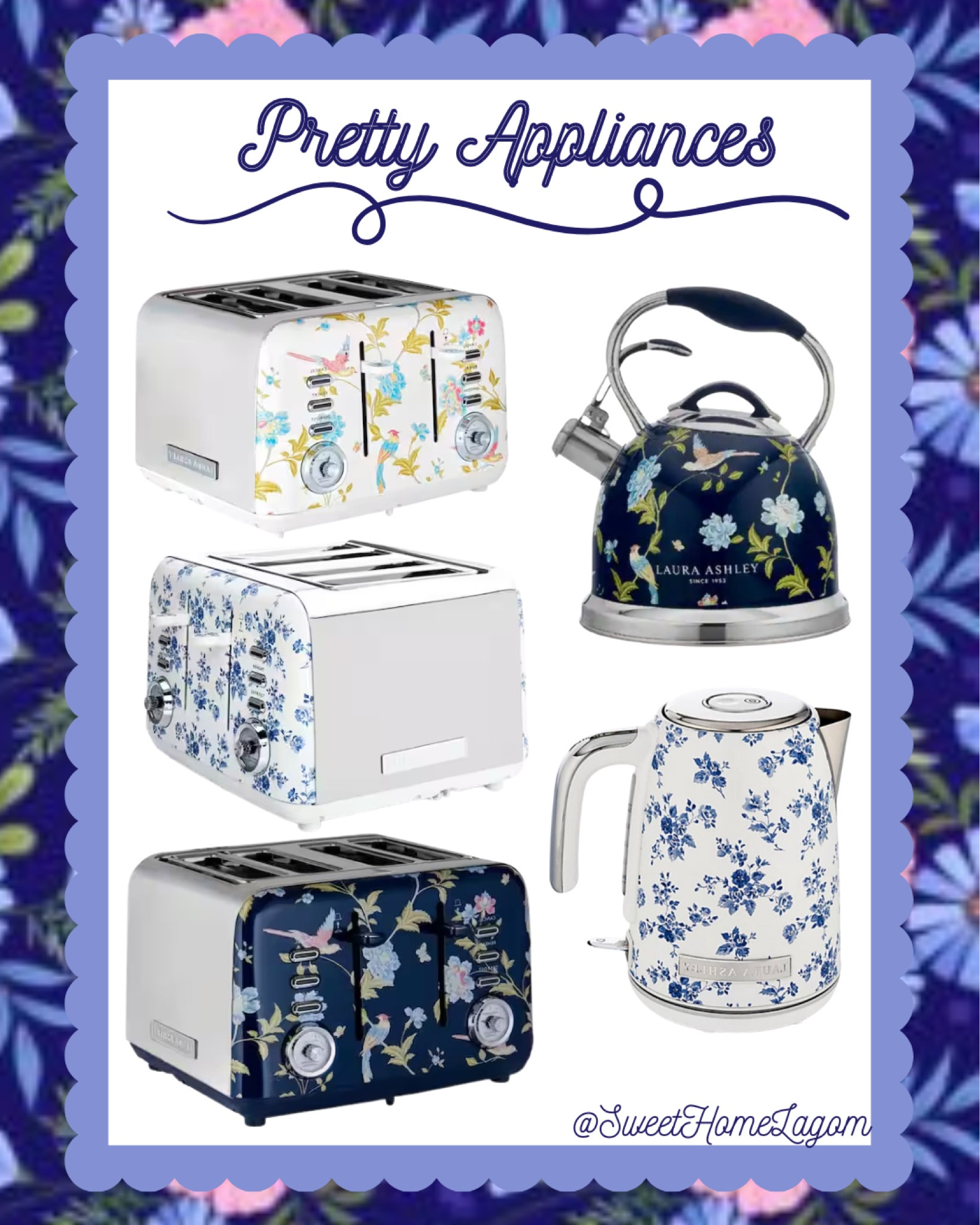 Who says appliances have to be boring?! How cute are these Laura Ashley pieces?! Love!!

#LTKhome #LTKfindsunder100