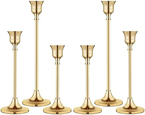 Candlestick Holders Taper Candle Holder for Candlesticks Vintage Modern Decorative Candle Stick L... | Amazon (US)