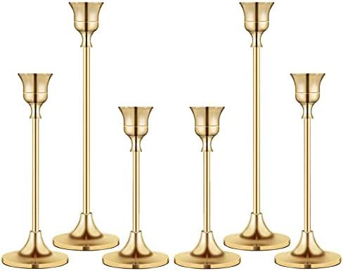 Candlestick Holders Taper Candle Holder for Candlesticks Vintage Modern Decorative Candle Stick L... | Amazon (US)