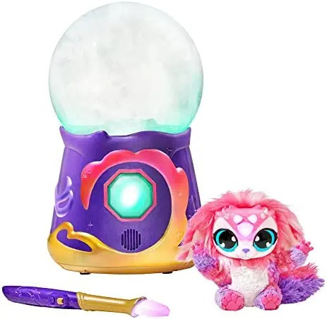 Magic Mixies Magical Misting Crystal Ball with Interactive 8 inch Pink Plush Toy and 80+ Sounds a... | Amazon (US)