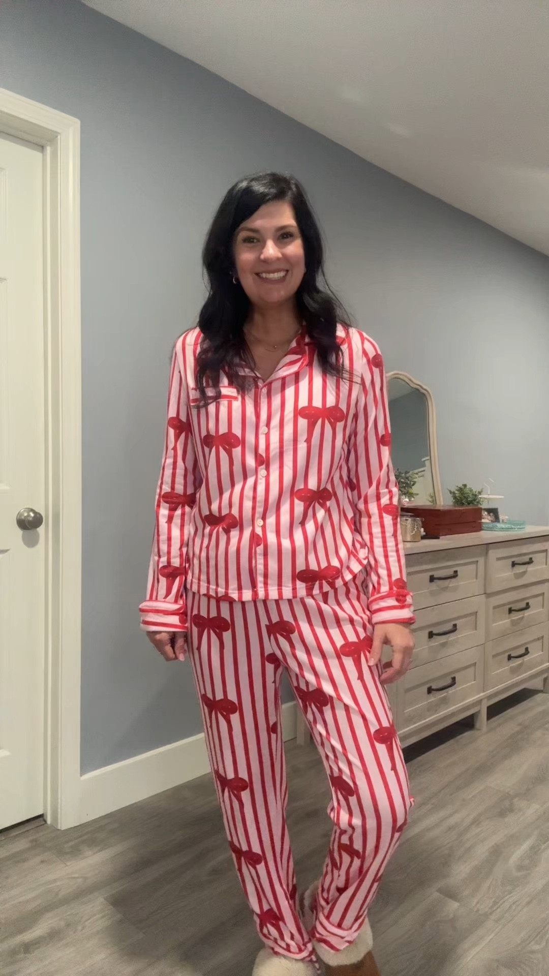 This pajama set is perfect for Valentine’s, Christmas, or just a Sunday night. I love a nice cozy pajama set, and this one does not disappoint  

#LTKMostLoved #LTKStyleTip #LTKBeauty