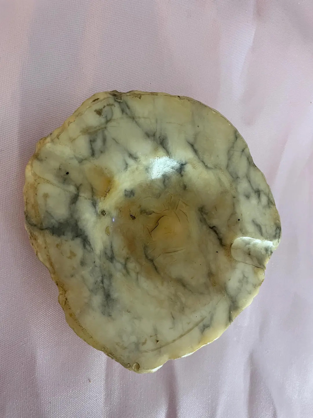 Vintage Natural Stone Cigarette Tray • Polished Marble/onyx Ashtray • Mid-century Mineral Hom... | Etsy (US)