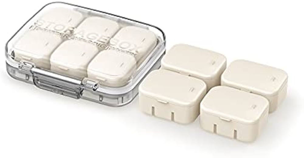 Pill Organizer Weekly A Set with 10 Small Pill Box , WOWHOUSE Daily Pill Case Free Combination Us... | Amazon (US)