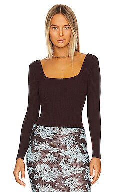 Amalia Square Neck Bodysuit
                    
                    ALL THE WAYS | Revolve Clothing (Global)