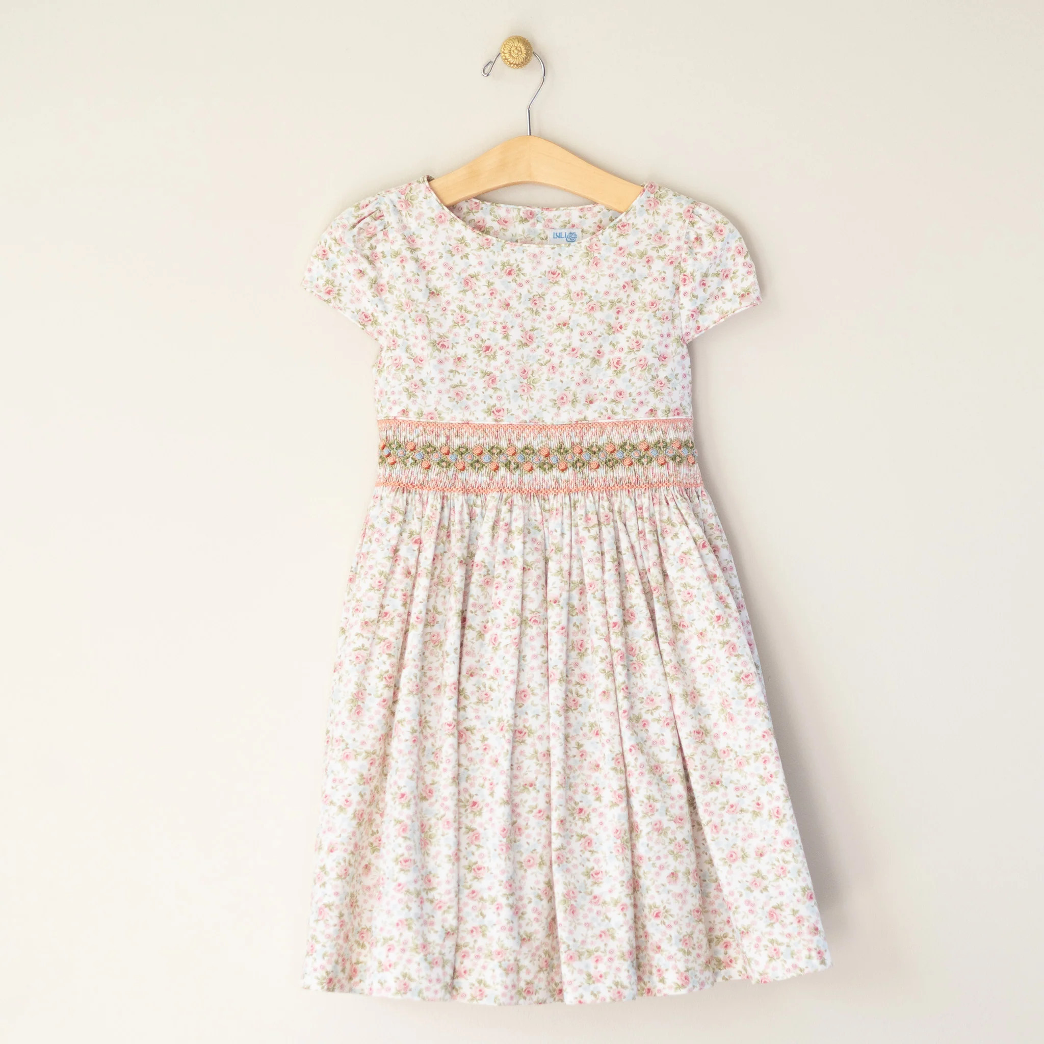 Rose Bloom Smocked Dress | Four and Twenty Sailors