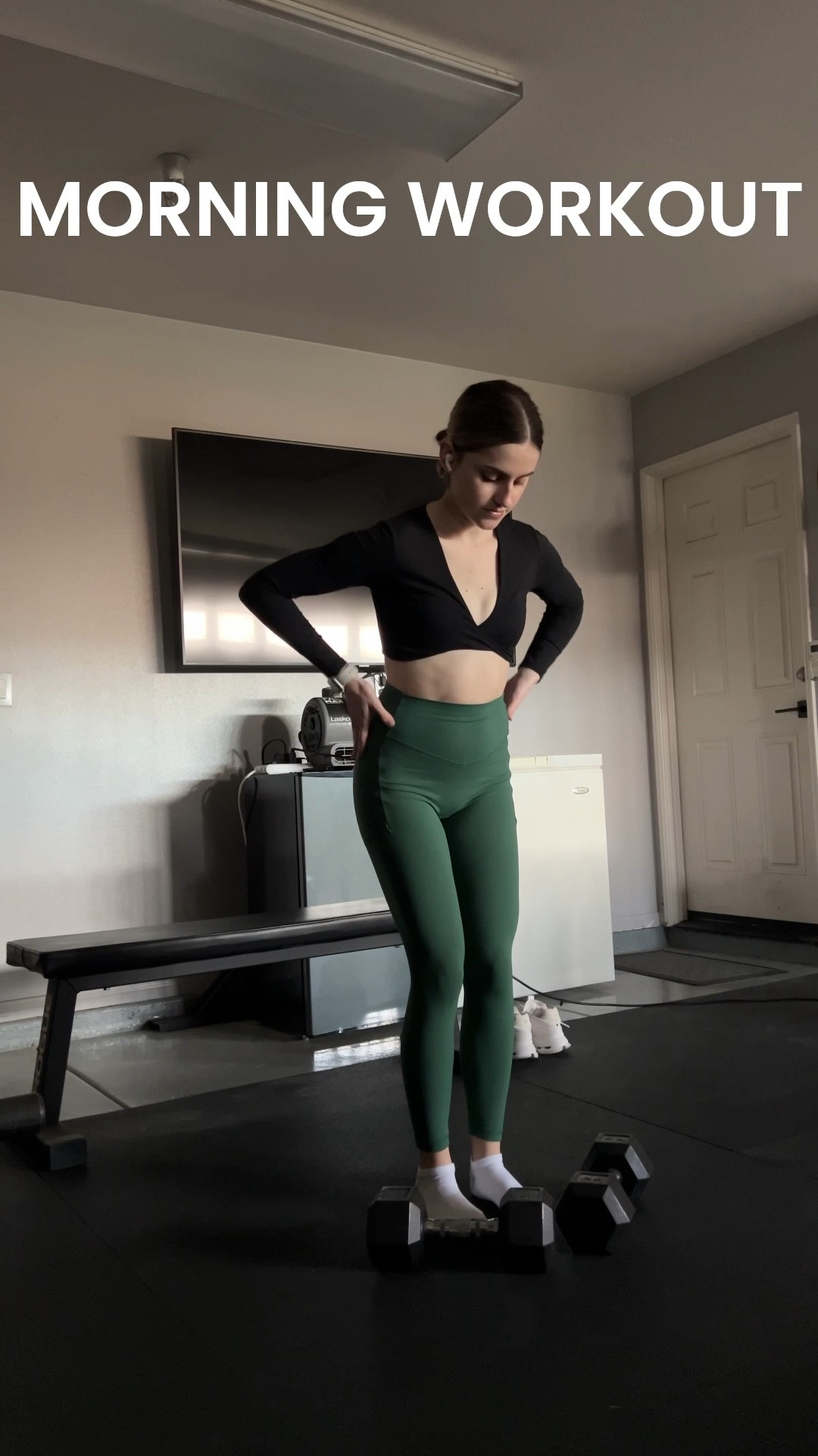 today’s workout outfit! 🖤
long sleeve - size small 
leggings - size small 
shoes - size 7

#LTKfitnessgoals #LTKootd #LTKActive