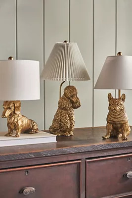 The Icon Table Lamp: Dog Edition | Anthropologie (US)