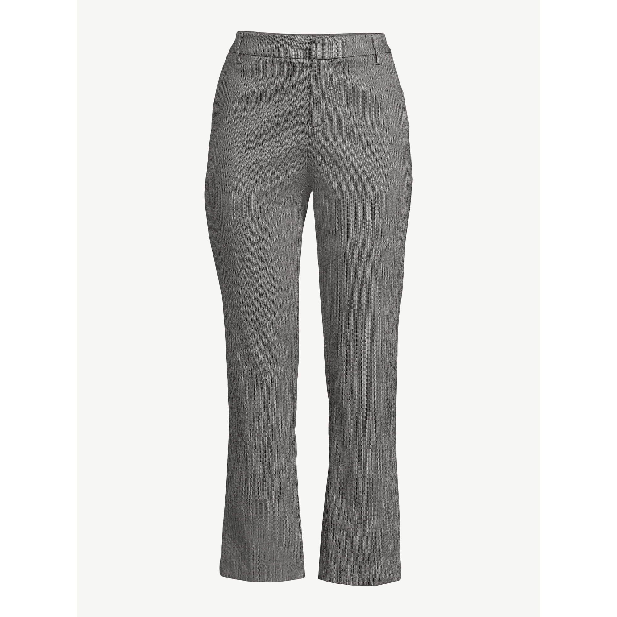 Time and Tru Women's Straight Pants, 28" Inseam, Sizes 2-20 | Walmart (US)