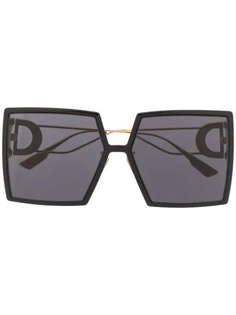 Dior Eyewear 30Montaigne square-frame Sunglasses - Farfetch | Farfetch (CA)