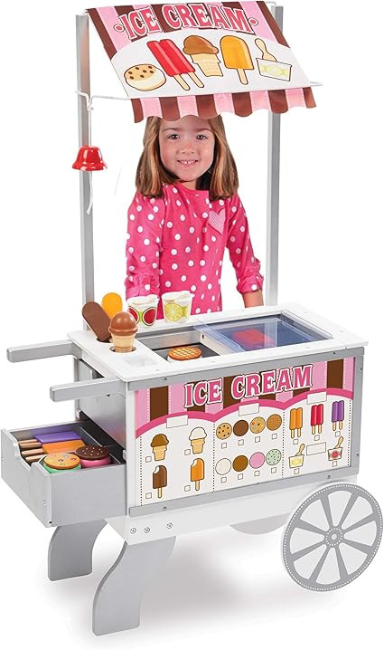 Melissa & Doug Snacks & Sweets Food Cart | Amazon (US)